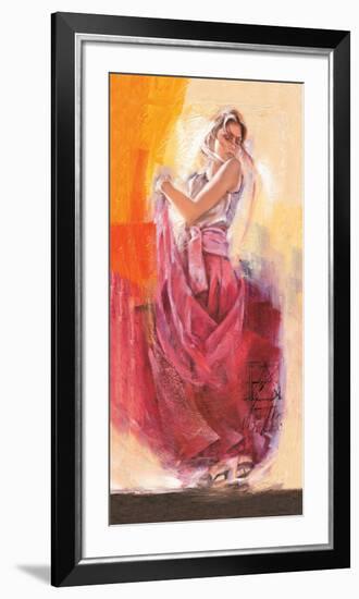 Flamenco Dance-Talantbek Chekirov-Framed Art Print