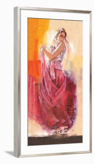 Flamenco Dance-Talantbek Chekirov-Framed Art Print