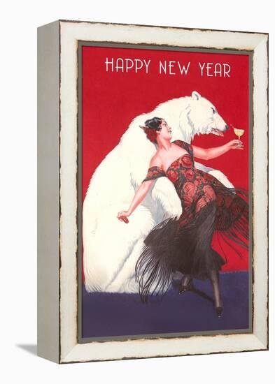 Flamenco Dancer, Polar Bear-null-Framed Stretched Canvas