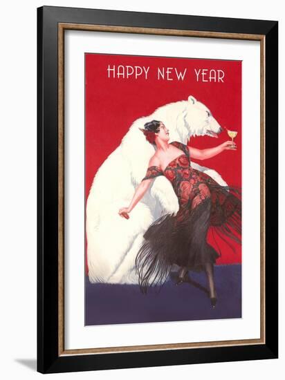 Flamenco Dancer, Polar Bear-null-Framed Premium Giclee Print