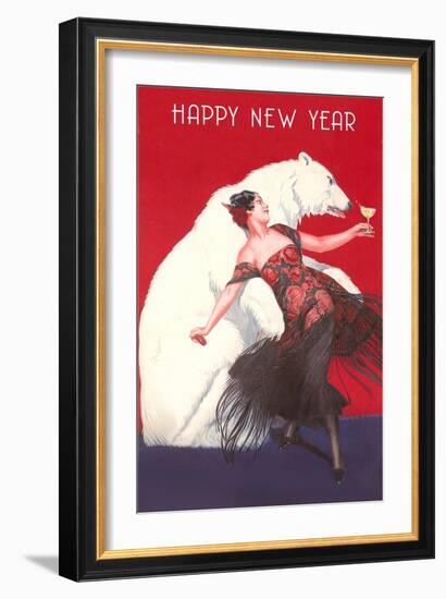 Flamenco Dancer, Polar Bear-null-Framed Premium Giclee Print