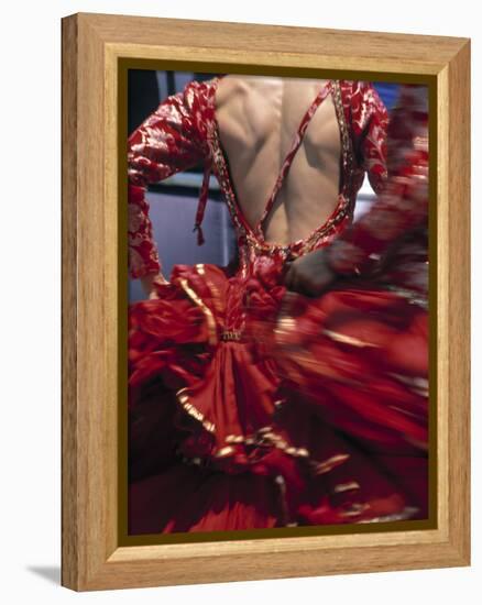 Flamenco Dancer, Seville, Andalucia, Spain-Peter Adams-Framed Premier Image Canvas