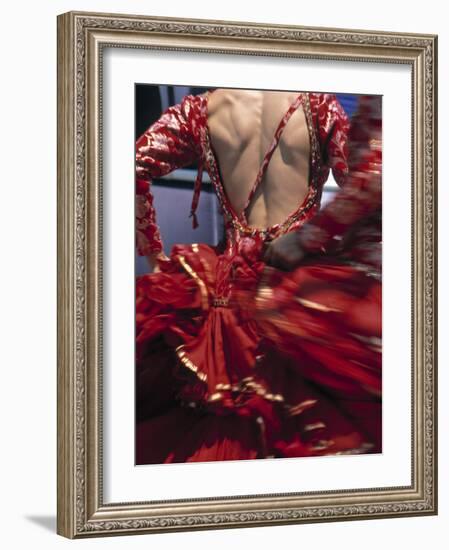 Flamenco Dancer, Seville, Andalucia, Spain-Peter Adams-Framed Photographic Print