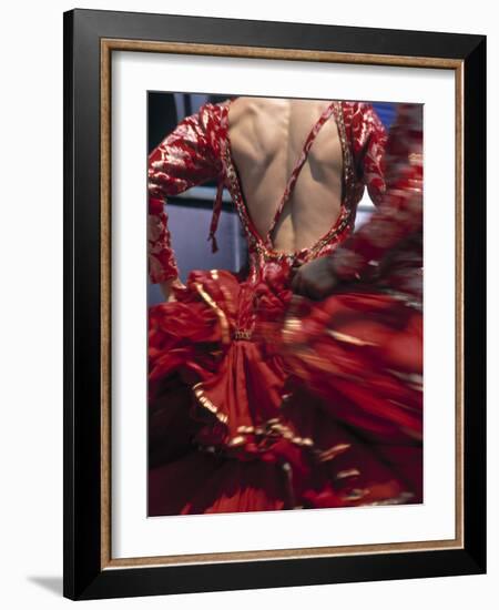 Flamenco Dancer, Seville, Andalucia, Spain-Peter Adams-Framed Photographic Print