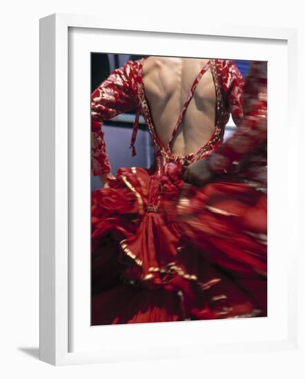 Flamenco Dancer, Seville, Andalucia, Spain-Peter Adams-Framed Photographic Print