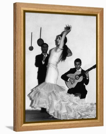 Flamenco Dancer-null-Framed Premier Image Canvas