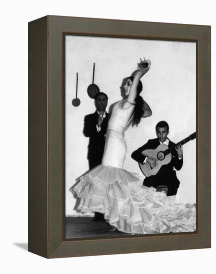 Flamenco Dancer-null-Framed Premier Image Canvas