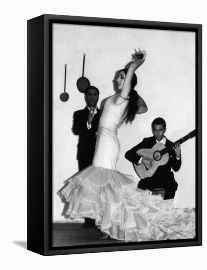 Flamenco Dancer-null-Framed Premier Image Canvas