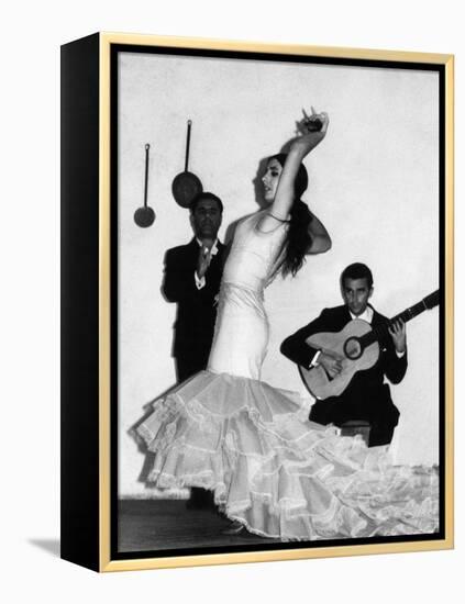 Flamenco Dancer-null-Framed Premier Image Canvas