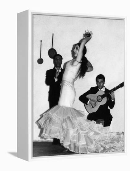 Flamenco Dancer-null-Framed Premier Image Canvas