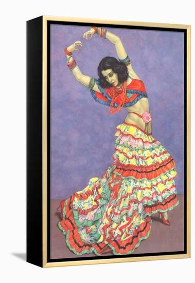 Flamenco Dancer-null-Framed Stretched Canvas