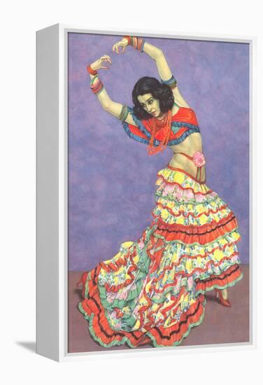 Flamenco Dancer-null-Framed Stretched Canvas