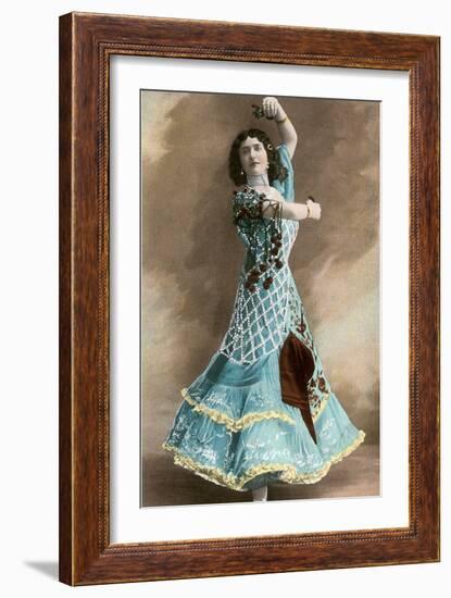 Flamenco Dancer-null-Framed Art Print