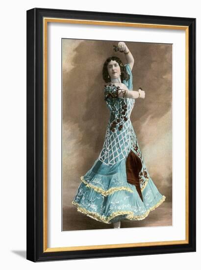 Flamenco Dancer-null-Framed Art Print