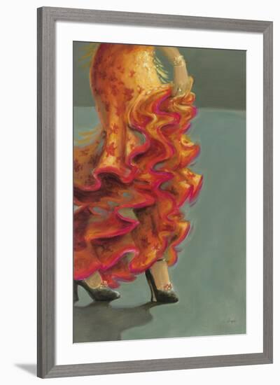 Flamenco Fiesta II-Dupre-Framed Giclee Print