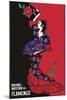 Flamenco Graphic-Emilie Ramon-Mounted Giclee Print