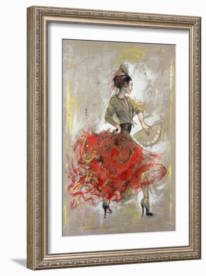 Flamenco II-Marta Wiley-Framed Giclee Print