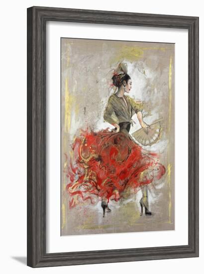 Flamenco II-Marta Wiley-Framed Giclee Print