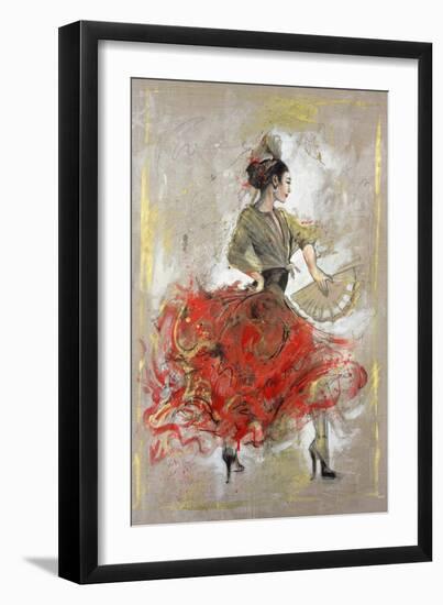 Flamenco II-Marta Wiley-Framed Giclee Print