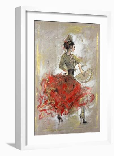 Flamenco II-Marta Wiley-Framed Giclee Print