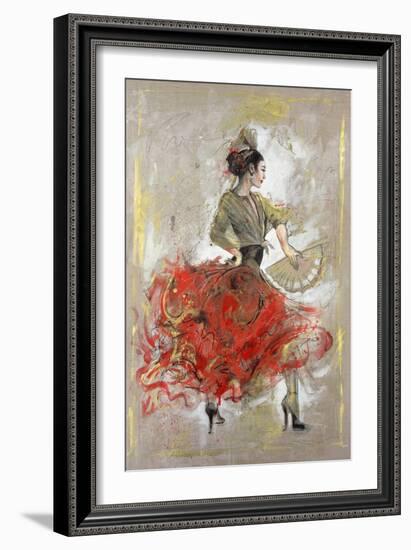 Flamenco II-Marta Wiley-Framed Giclee Print