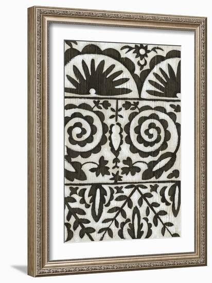 Flamenco Pattern I-Chariklia Zarris-Framed Art Print