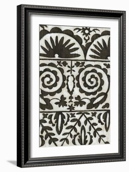 Flamenco Pattern I-Chariklia Zarris-Framed Art Print