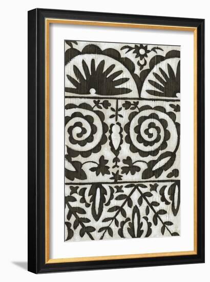 Flamenco Pattern I-Chariklia Zarris-Framed Art Print