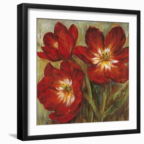 Flamenco Reds-Carson-Framed Giclee Print