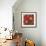 Flamenco Reds-Liv Carson-Framed Premium Giclee Print displayed on a wall