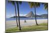 Flamengo Beach and Sugarloaf Mountain, Rio De Janeiro, Brazil-Ian Trower-Mounted Photographic Print