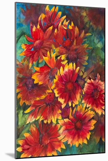 Flames of Color-Joanne Porter-Mounted Giclee Print