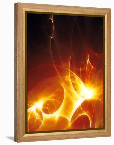 Flames-PASIEKA-Framed Premier Image Canvas