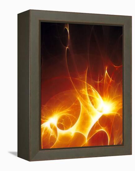 Flames-PASIEKA-Framed Premier Image Canvas