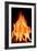 Flames-Victor De Schwanberg-Framed Photographic Print