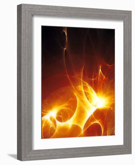 Flames-PASIEKA-Framed Photographic Print