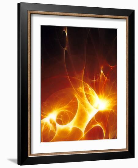 Flames-PASIEKA-Framed Photographic Print