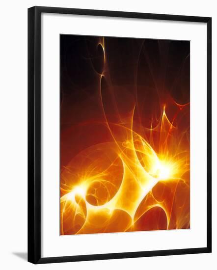 Flames-PASIEKA-Framed Photographic Print