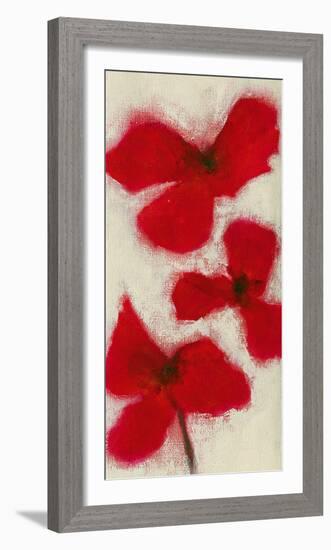 Flaming Blooms II-Emma Forrester-Framed Giclee Print
