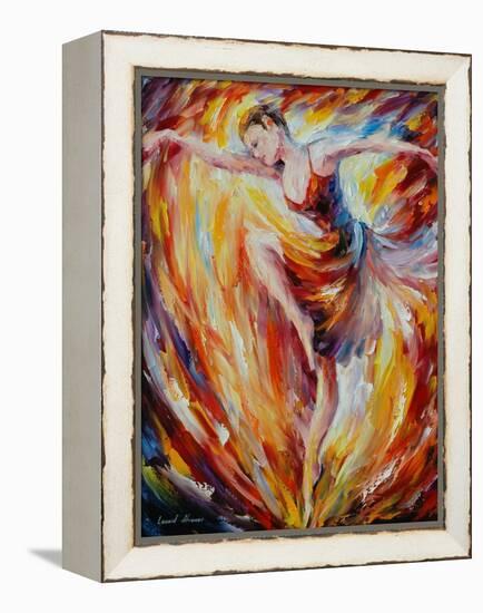 Flaming Dance-Leonid Afremov-Framed Stretched Canvas