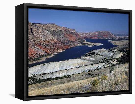 Flaming Gorge-J.D. Mcfarlan-Framed Premier Image Canvas