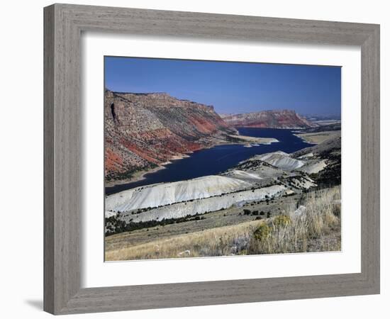 Flaming Gorge-J.D. Mcfarlan-Framed Photographic Print