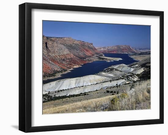 Flaming Gorge-J.D. Mcfarlan-Framed Photographic Print