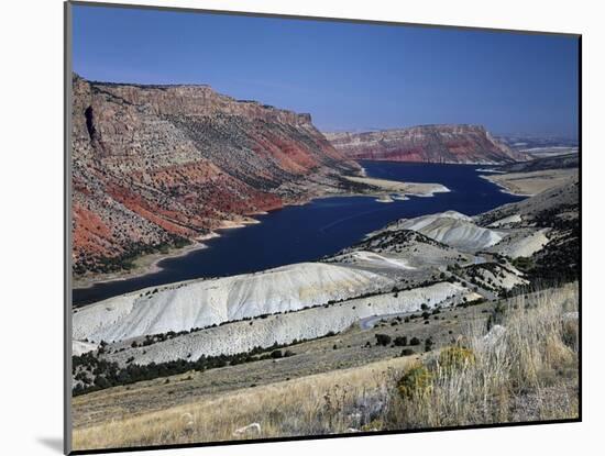 Flaming Gorge-J.D. Mcfarlan-Mounted Photographic Print