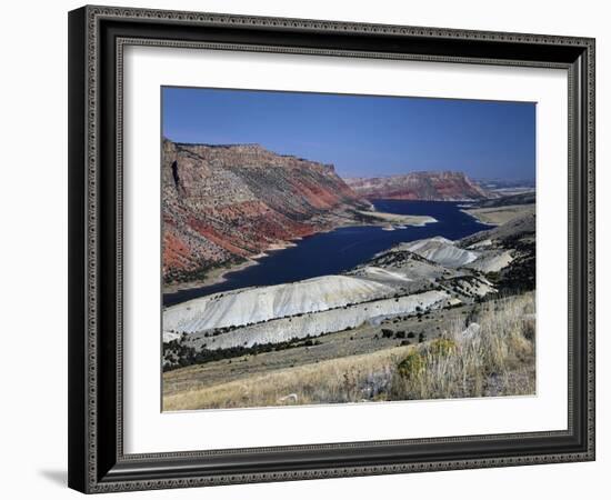 Flaming Gorge-J.D. Mcfarlan-Framed Photographic Print