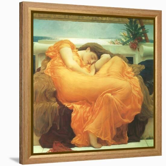 Flaming June, 1895-Frederick Leighton-Framed Premier Image Canvas