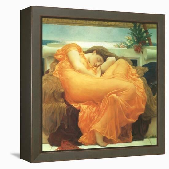 Flaming June, 1895-Frederick Leighton-Framed Premier Image Canvas