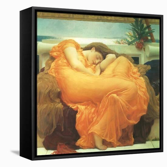 Flaming June, 1895-Frederick Leighton-Framed Premier Image Canvas