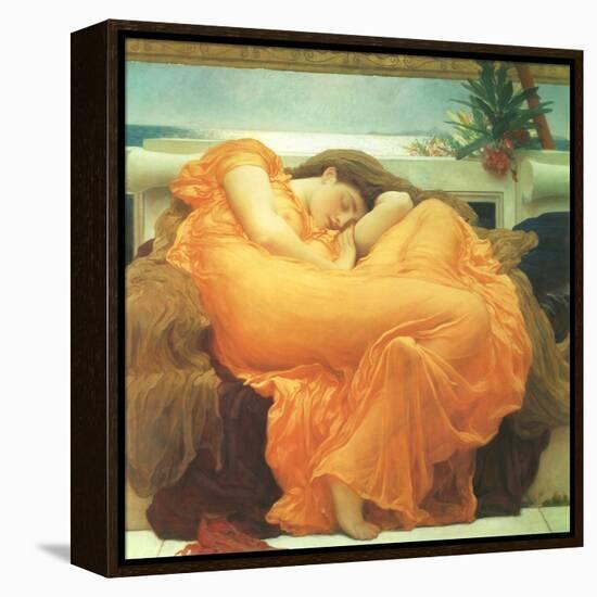 Flaming June, 1895-Frederick Leighton-Framed Premier Image Canvas