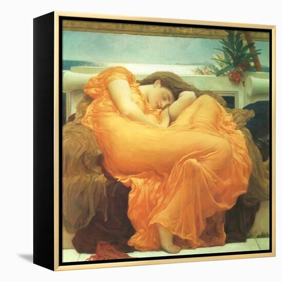 Flaming June, 1895-Frederick Leighton-Framed Premier Image Canvas